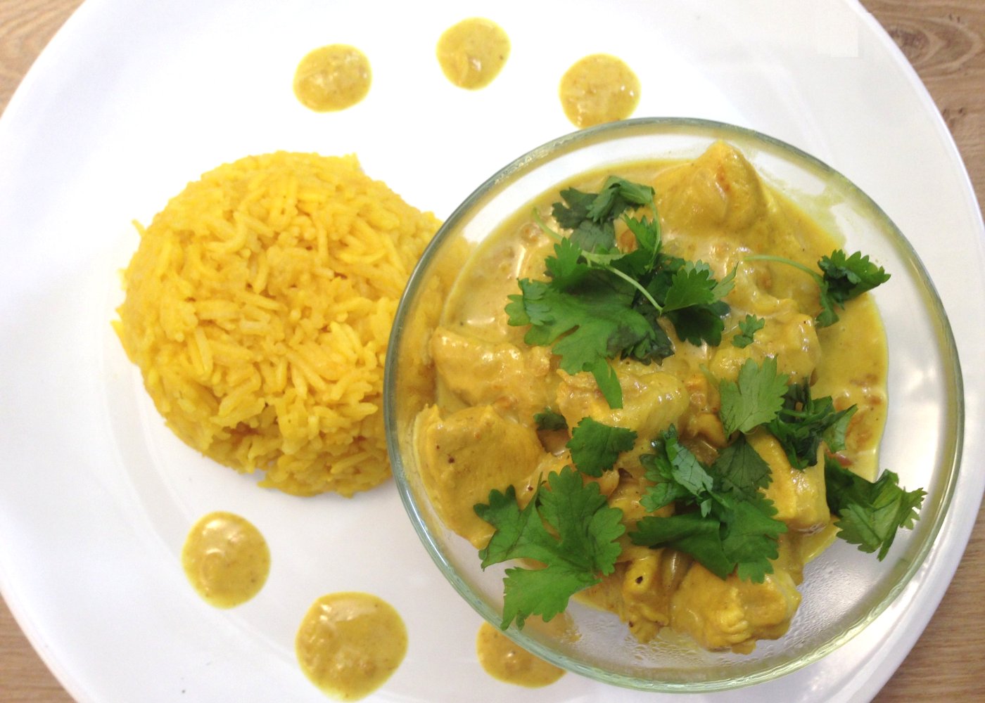 Curry de poulet au lait de coco - Rapide et bon