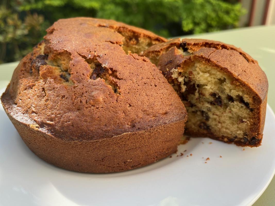 Gâteau aux pépites de chocolat