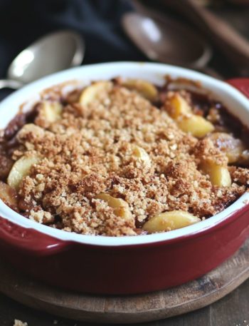 crumble poire chocolat facile