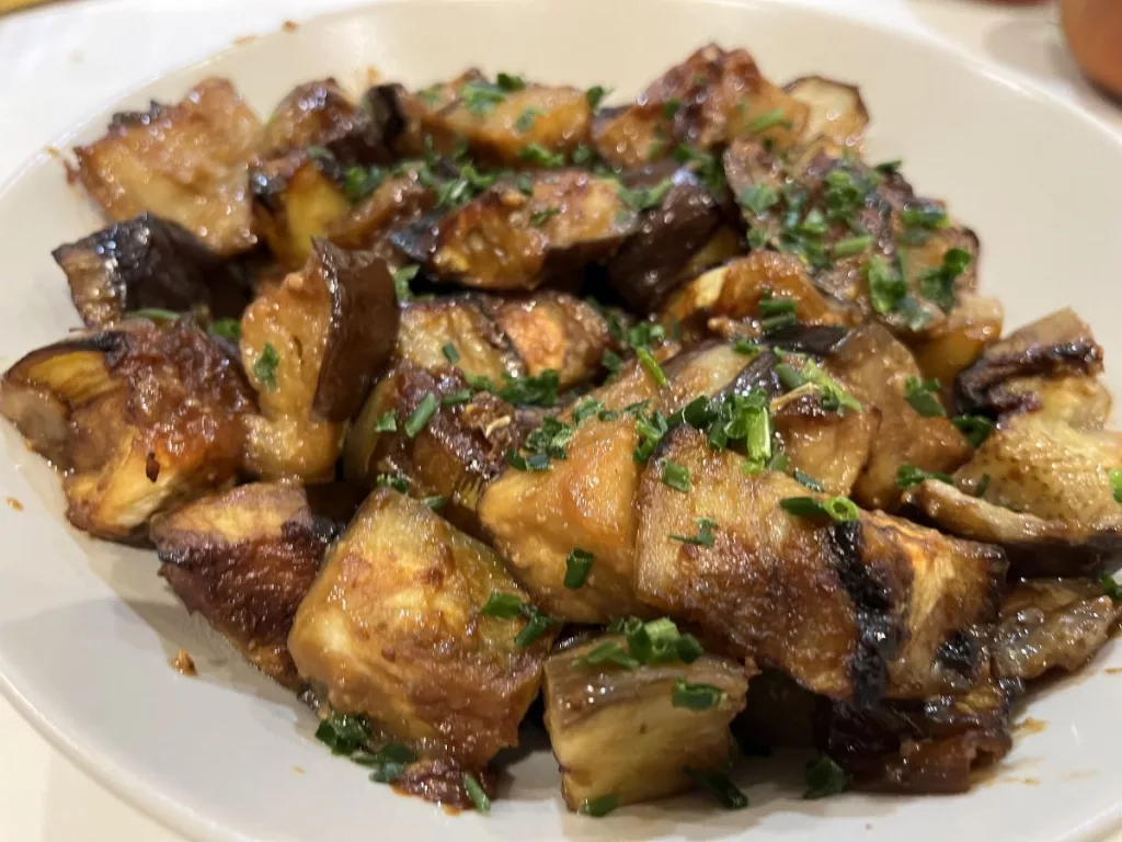 Aubergines miso à la japonaise