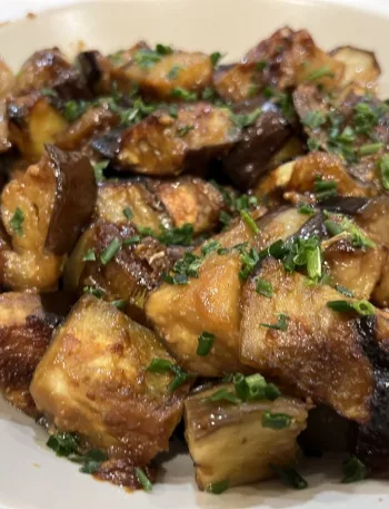 Aubergines miso à la japonaise