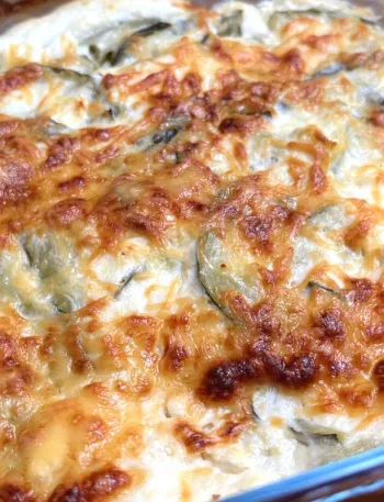 Gratin courgette feta