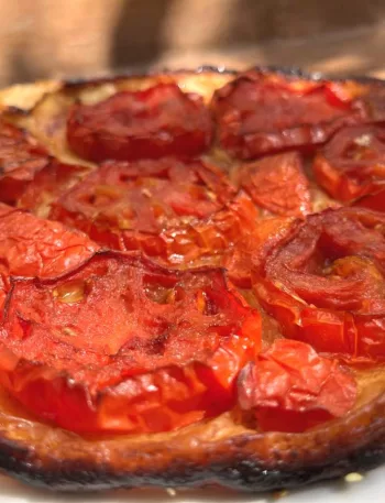 Tarte Tatin de tomates