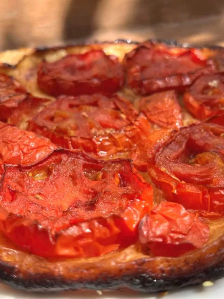 Tarte Tatin de tomates