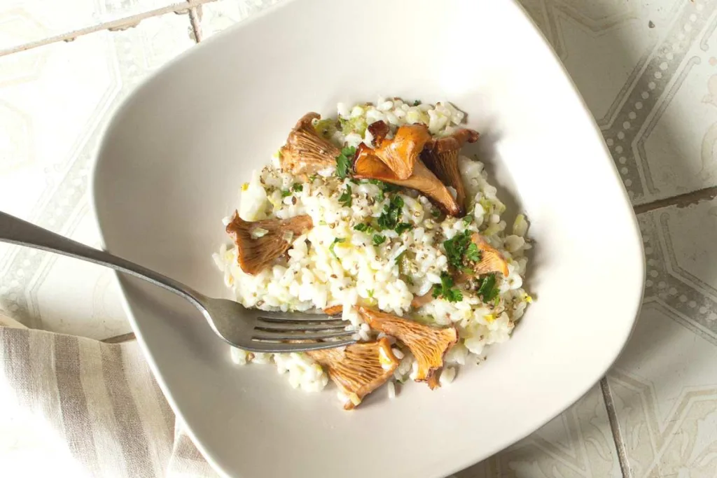 Risotto aux girolles
