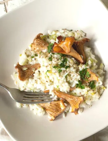 Risotto aux girolles