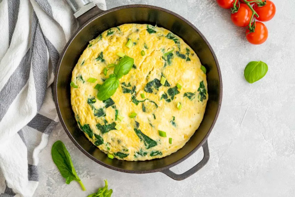Omelette à la feta