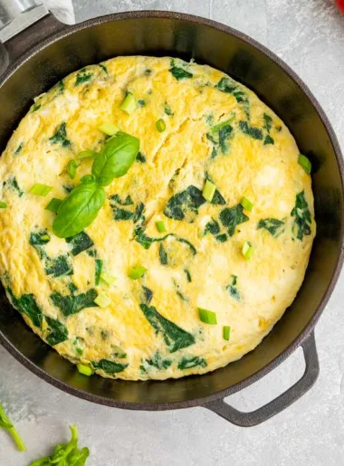 Omelette à la feta
