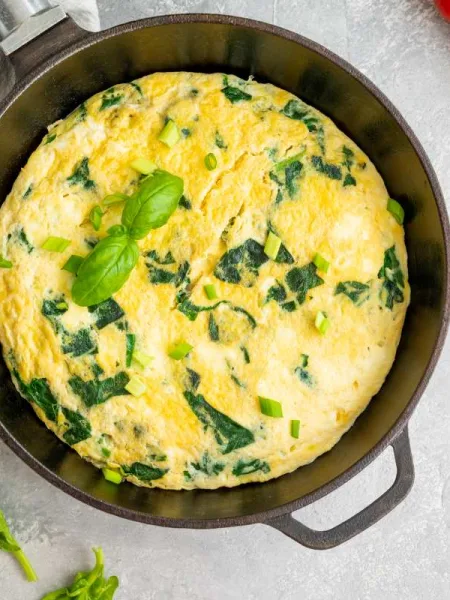 Omelette à la feta