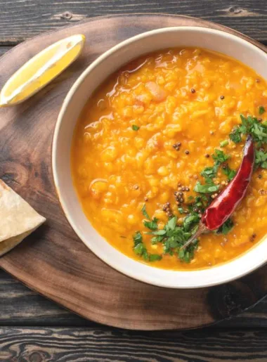 Dahl de lentilles corail